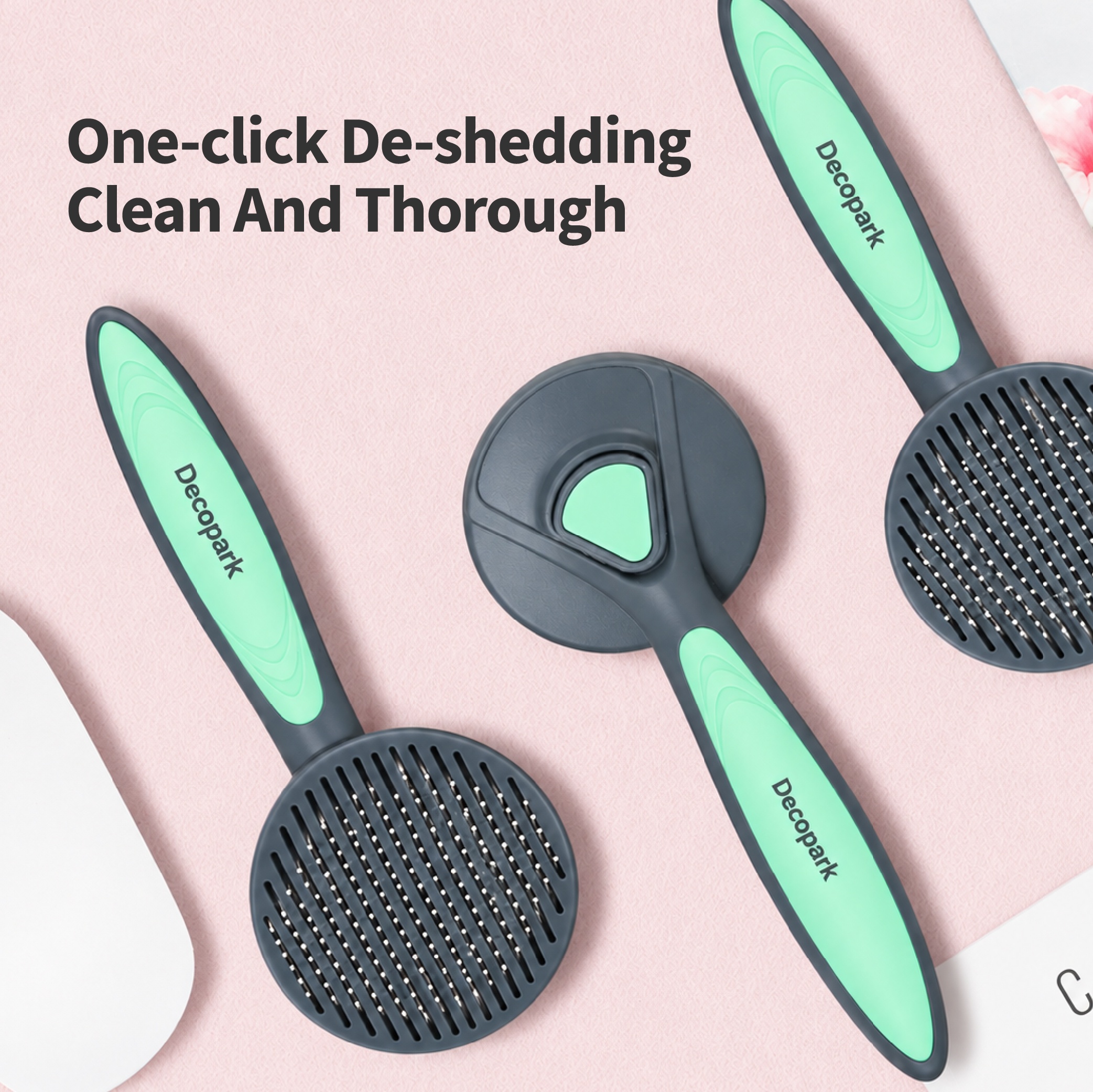 Self-Cleaning Pet Pin Brush